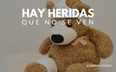 Hay heridas que no se ven y que debe tratar el fisioterapeuta o el osteópata